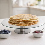 Тортница Сьюзен 30 см, стекло