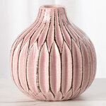 Керамическая вазочка Жюстин 11 см нежно-розовая