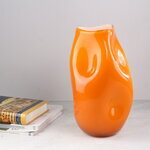Декоративная ваза Альбиора 29 см мандариновая