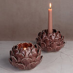 Керамический подсвечник Артишок - Carciofo 9 см шоколадный марсала