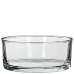 Плоская ваза Пенелопа 19*8 см, стекло