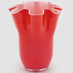 Декоративная ваза Эрменария 25 см красная