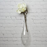 Подвесная ваза на стену Мануэль 30 см, стекло
