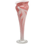 Декоративная ваза Albigono 45 см бело-розовая
