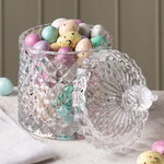 Сахарница с крышкой Madrid 14*9 см, стекло