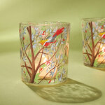 Стеклянный подсвечник Сады Эдема 8 см