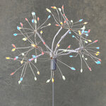 Светодиодное украшение Одуванчик Бронда 50 см, 80 разноцветных LED ламп, IP44