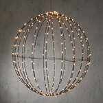 Подвесной светильник Шар Вэллар 50 см, 320 экстра теплых белых LED ламп, таймер, IP44