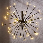 Светодиодное украшение Одуванчик Блекари 45 см, 120 экстра теплых белых LED ламп, IP44