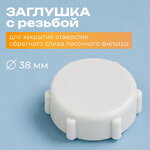 Заглушка под резьбовое отверстие 38 мм Intex (Интекс)