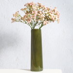 Ваза для цветов Ксандра Сингл 24 см темно-зеленая