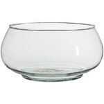 Плоская ваза Ле Шампо 26*13 см, стекло