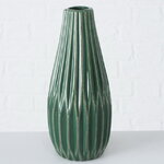 Керамическая ваза Жюстин 24 см малахитовая