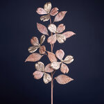 Декоративная ветка Магнолия Иоганна 64 см пудровая