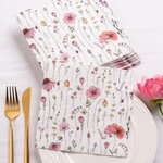 Бумажные салфетки Konstanca: La Fleur 17*17 см, 20 шт