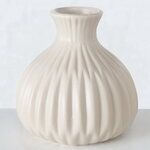 Фарфоровая ваза Kaleria 12 см бежевая