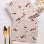Бумажные салфетки Птички Тринчерас 17*17 см, 20 шт