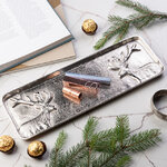 Металлический поднос Deer Majesto 37*13 см