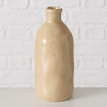 Керамическая ваза для цветов Fuente Alamo 15 см бежевая