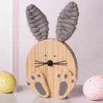 Декоративная фигурка Кролик Джуниор 20 см серый