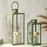 Набор подсвечников-фонарей Cashendale 25-36 см, 2 шт