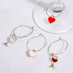 Маркеры для бокалов Люблю Вино, 4 шт