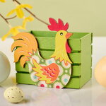 Декоративный ящик - Петушок 8 см