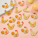 Украшения на липучке Петушок, 18 шт