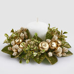 Венок для свечи Gold Apple - Wreath of Abundance 16 см