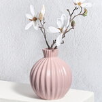 Керамическая ваза Локерби 16 см розовая