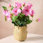 Искусственный цветок в горшке Петуния 35*20 см нежно-розовая