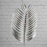 Декоративный лист Сереноа 80 см, серебряный