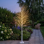 Светодиодное дерево Edinburgh 240 см, 1152 теплых белых LED ламп с мерцанием, IP44