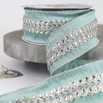 Декоративная лента Монте: Сияющие звезды 1000*6 см