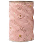 Декоративная лента Розовые Мечты 270*13 см, органза