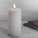 Светодиодная свеча с имитацией пламени Элиан Рустик 18 см на батарейках, таймер