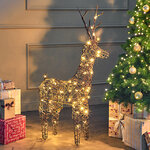 Светящийся олень Rottweil Deer 104 см, 72 теплые белые LED лампы, IP44