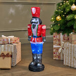 Светодиодная фигура Щелкунчик 58 см, 60 LED ламп, IP44