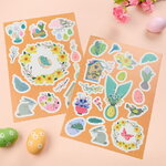 Пасхальные наклейки Тёплая Весна 29*20 см, 2 листа