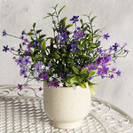 Искусственный цветок в горшке Lobelia 31 см