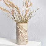 Керамическая ваза Джунгли Модерн 19 см песочная