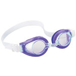 Очки для плавания Play фиолетовые с белым, 3-8 лет