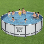 Каркасный бассейн Bestway Steel Pro Max 488*122 см, фильтр-насос, аксессуары