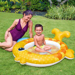 Надувной бассейн для малышей Золотая Рыбка 140*124*10 см