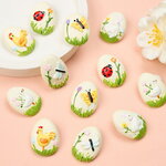 Пасхальные Яйца на липучке 3 см, 12 шт