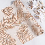 Ткань для декорирования Золотистый Оазис 35*200 см нежный беж