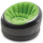 Надувное кресло Empire Chair 112*109*69 см светло-зелёное