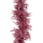 Гирлянда Боа из перьев Amelina 184 см розовая