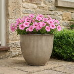 Декоративное кашпо Кастория 32*27 см, металл