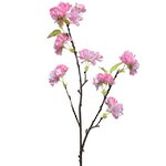 Искусственная ветка Цветущий Персик 76 см нежно-розовая